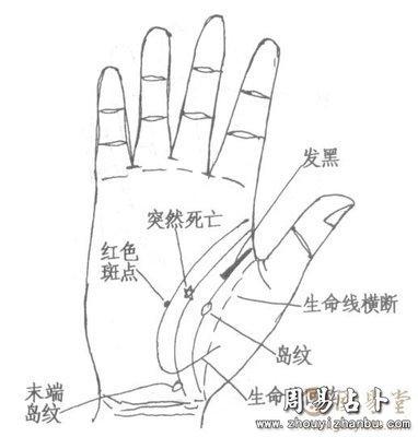 生命线末端有分叉代表什么 生命线末端有分叉好吗