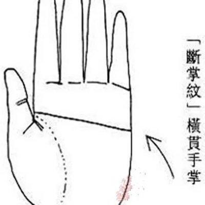 男孩手相断掌纹代表了什么命运 男人断掌好吗
