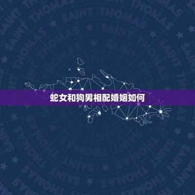 男蛇女狗婚姻是否相配 狗和蛇合财吗