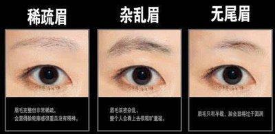 眉毛看相 教你通过眉毛认清男人好与坏