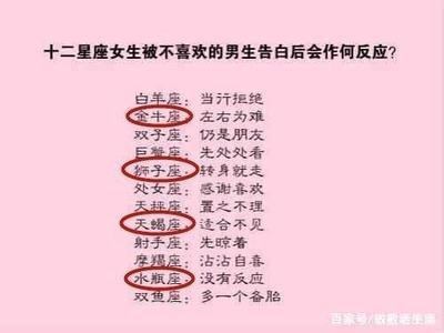白羊座被喜欢的人表白的反应 白羊座被不喜欢的人表白