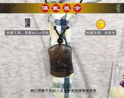 祥安阁利财虎吊坠,黑曜石利财虎图片