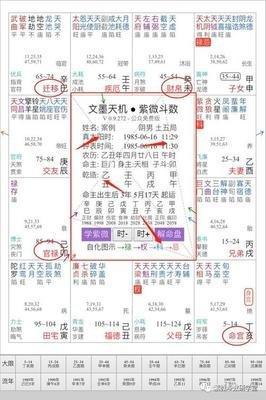 紫薇命盘如何看流年(紫薇命盘大限和流年哪个重要)