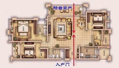穿堂风穿堂煞风水不化解，钱财难聚宅