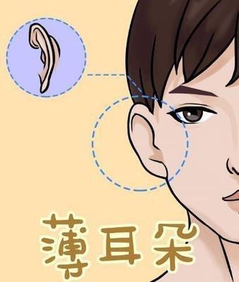耳朵薄的男人命不好吗 男人耳朵薄说明什么
