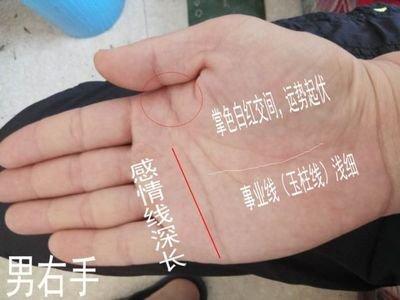 解析事业线偏斜的人事业运如何认真看吧