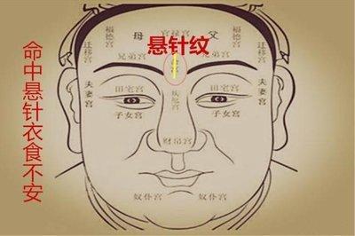 面相有悬针纹好不好 长有悬针纹的人命运怎样