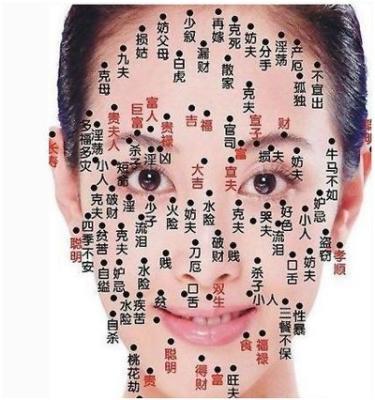 面部痣相图解女人 面上长痣的女人一生怎样