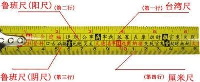 鲁班尺的有效使用方法鲁班尺的使用方法