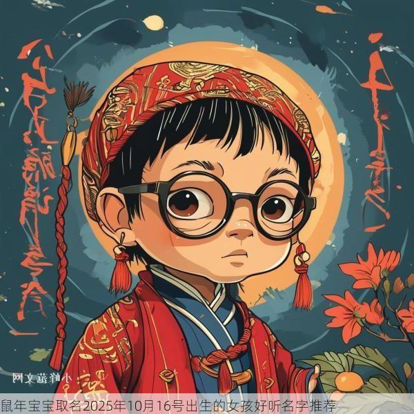 蛇年宝宝取名2025年10月16号出生的女孩好听名字推荐