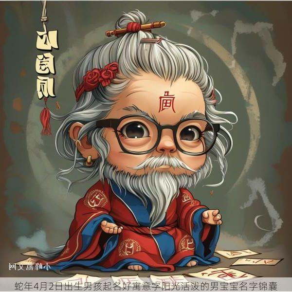 蛇年4月2日出生男孩起名好寓意字阳光活泼的男宝宝名字锦囊
