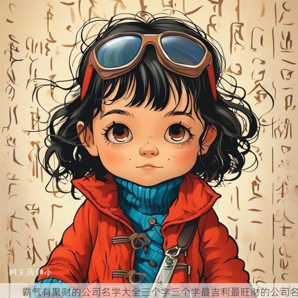 霸气有聚财的公司名字大全三个字三个字最吉利最旺财的公司名