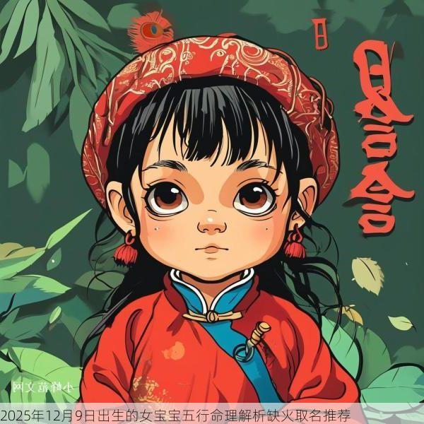 2025年12月9日出生的女宝宝五行命理解析缺火取名推荐