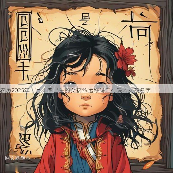 农历2025年十月十四出生的女孩命运好吗五行缺木女孩名字