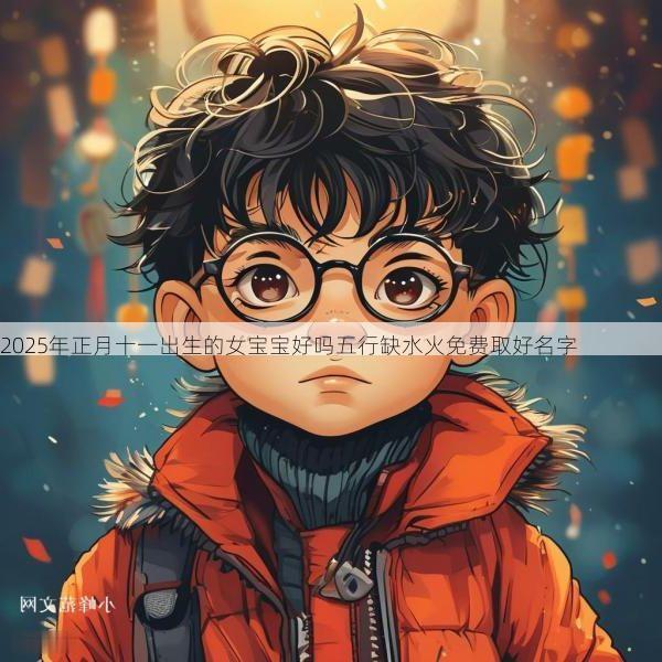 2025年正月十一出生的女宝宝好吗五行缺水火免费取好名字