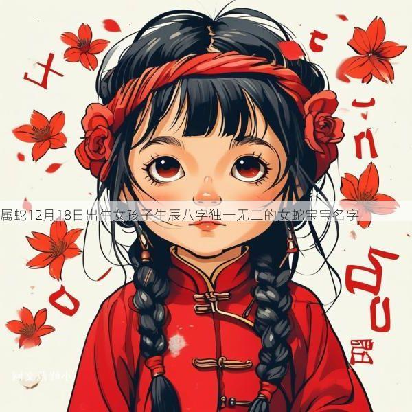 属蛇12月18日出生女孩子生辰八字独一无二的女蛇宝宝名字