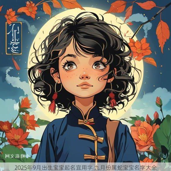2025年9月出生宝宝起名宜用字 九月份属蛇宝宝名字大全