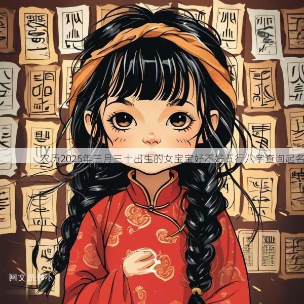 农历2025年三月三十出生的女宝宝好不好五行八字查询起名