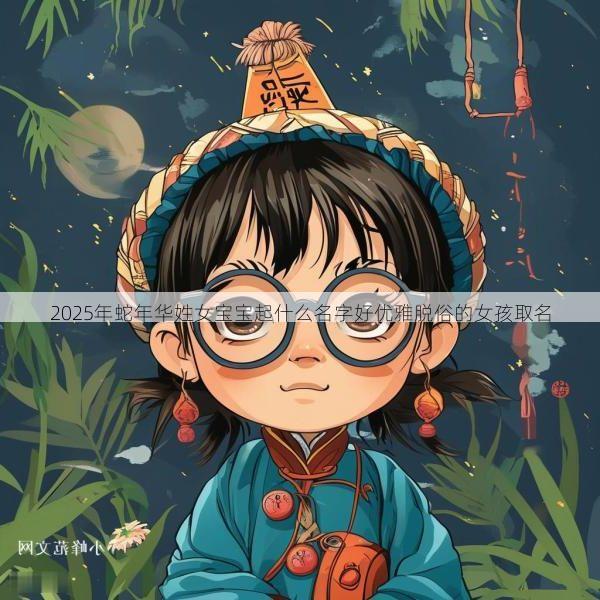 2025年蛇年华姓女宝宝起什么名字好优雅脱俗的女孩取名
