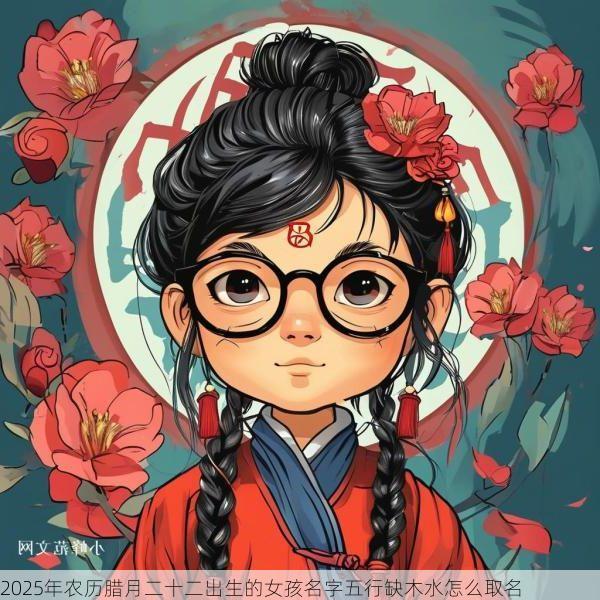 2025年农历腊月二十二出生的女孩名字五行缺木水怎么取名
