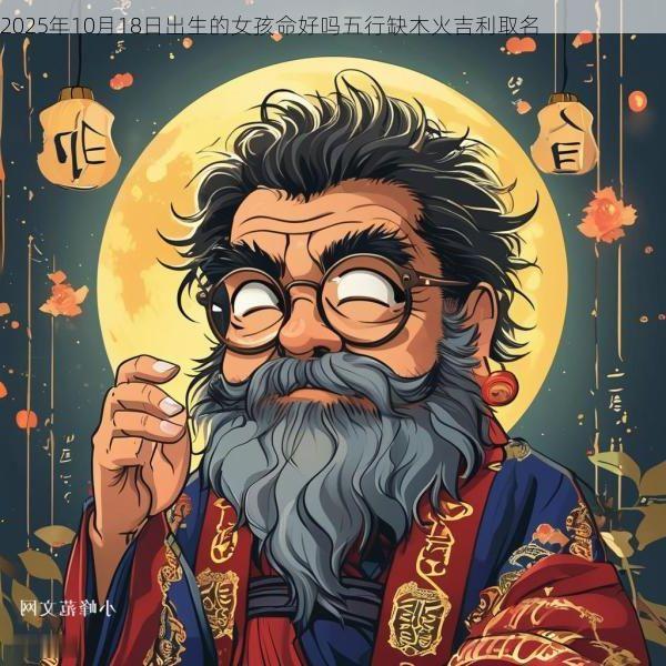 2025年10月18日出生的女孩命好吗五行缺木火吉利取名