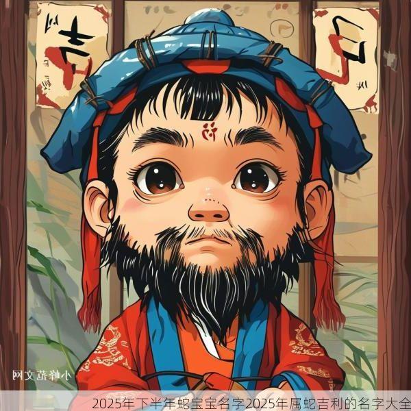 2025年下半年蛇宝宝名字2025年属蛇吉利的名字大全