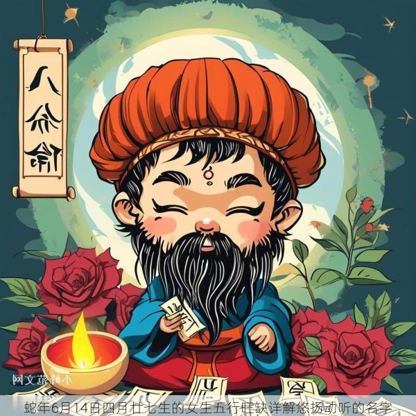 蛇年6月14日四月廿七生的女生五行旺缺详解悠扬动听的名字