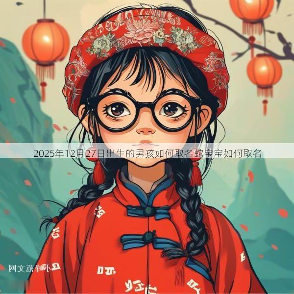 2025年12月27日出生的男孩如何取名蛇宝宝如何取名