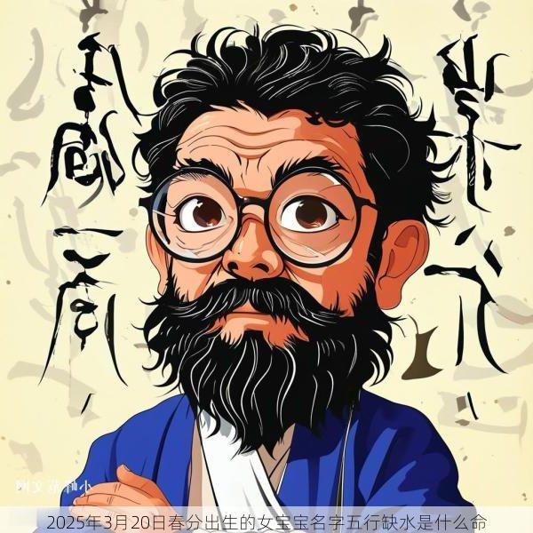 2025年3月20日春分出生的女宝宝名字五行缺水是什么命