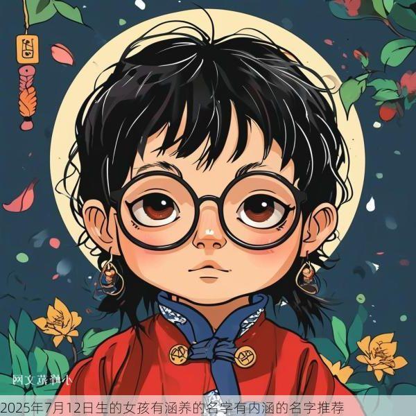 2025年7月12日生的女孩有涵养的名字有内涵的名字推荐