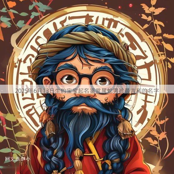 2026年6月13日生的宝宝起名鉴赏属蛇男孩最吉利的名字