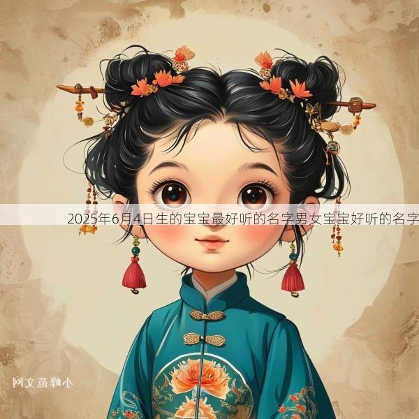 2025年6月4日生的宝宝最好听的名字男女宝宝好听的名字