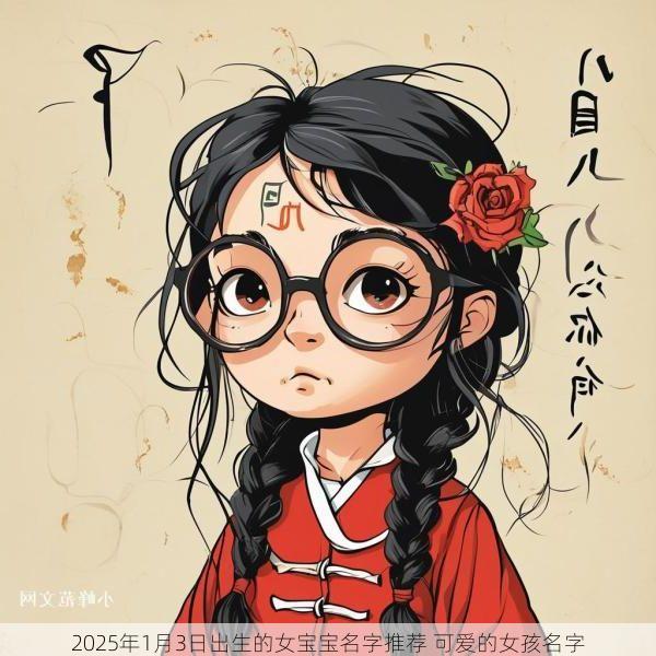 2025年1月3日出生的女宝宝名字推荐 可爱的女孩名字