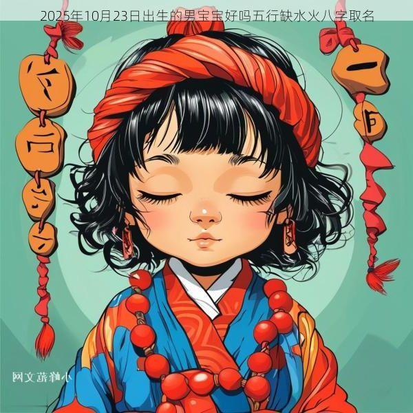 2025年10月23日出生的男宝宝好吗五行缺水火八字取名