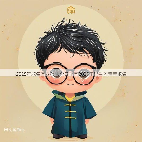 2025年取名字女孩大全四个字2025年出生的宝宝取名