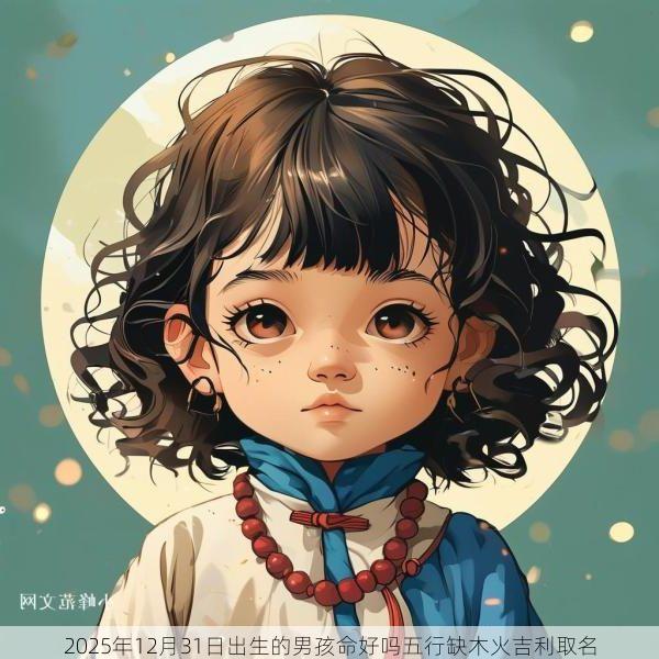 2025年12月31日出生的男孩命好吗五行缺木火吉利取名