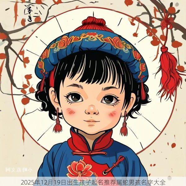 2025年12月19日出生孩子起名推荐属蛇男孩名字大全