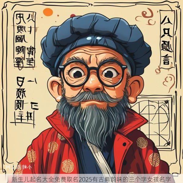 新生儿起名大全免费取名2025有古典韵味的三个字女孩名字