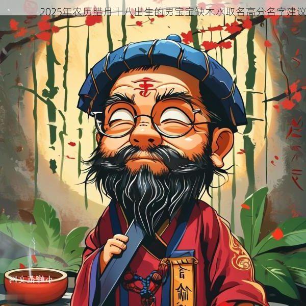 2025年农历腊月十八出生的男宝宝缺木水取名高分名字建议