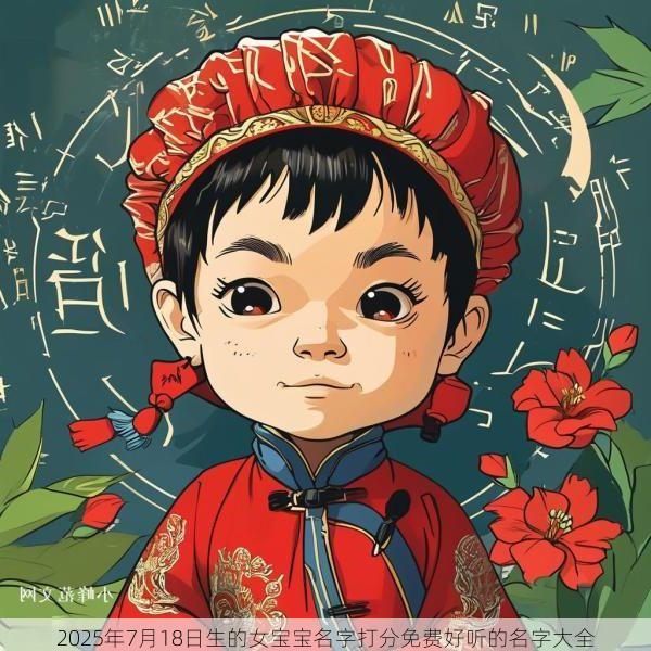 2025年7月18日生的女宝宝名字打分免费好听的名字大全