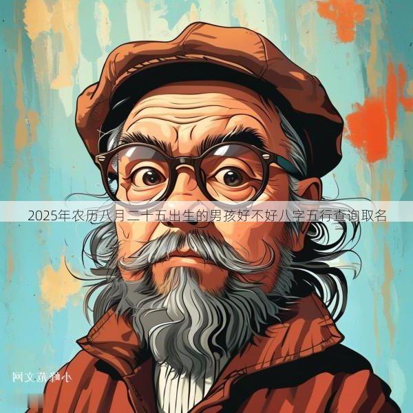 2025年农历八月二十五出生的男孩好不好八字五行查询取名
