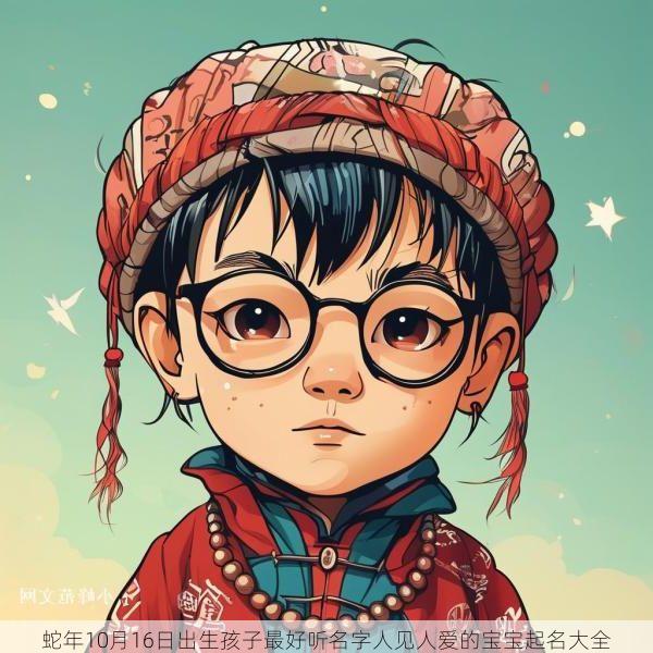 蛇年10月16日出生孩子最好听名字人见人爱的宝宝起名大全