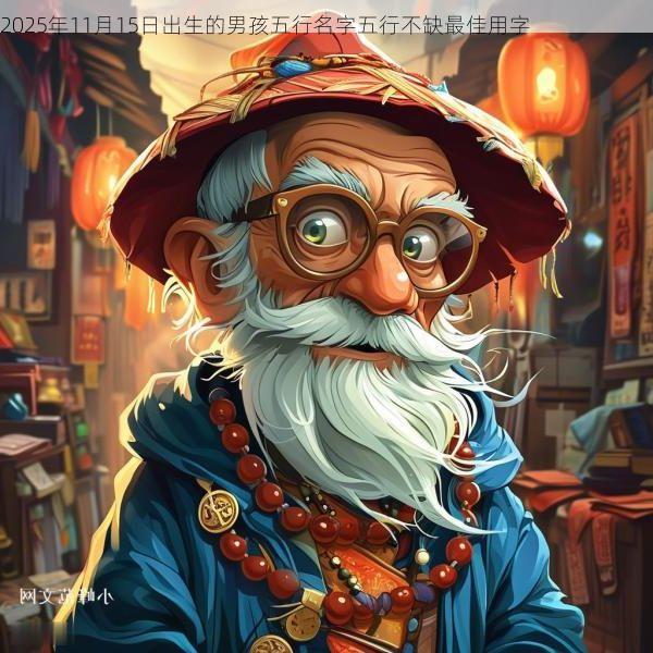 2025年11月15日出生的男孩五行名字五行不缺最佳用字