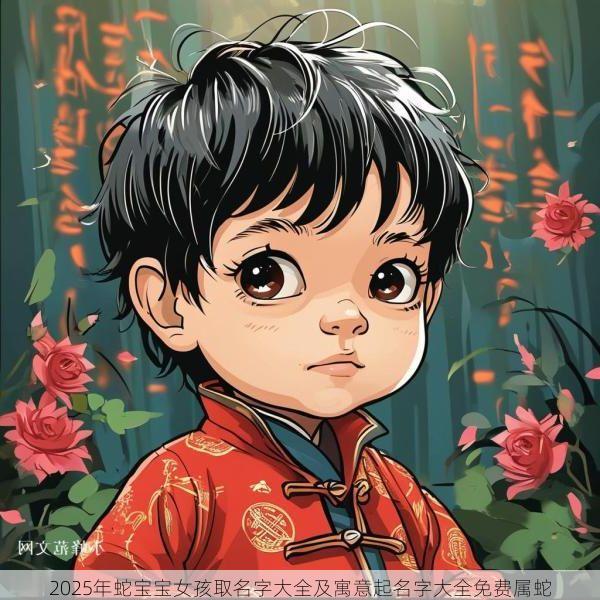 2025年蛇宝宝女孩取名字大全及寓意起名字大全免费属蛇