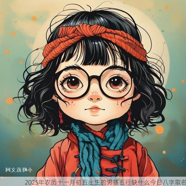 2025年农历十一月初五出生的男孩五行缺什么今日八字取名