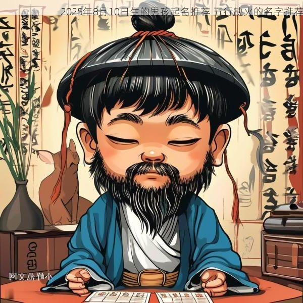 2025年8月10日生的男孩起名推荐 五行缺火的名字推荐