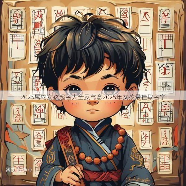 2025属蛇女孩起名大全及寓意2025年女孩最佳取名字