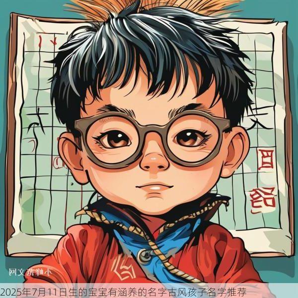 2025年7月11日生的宝宝有涵养的名字古风孩子名字推荐