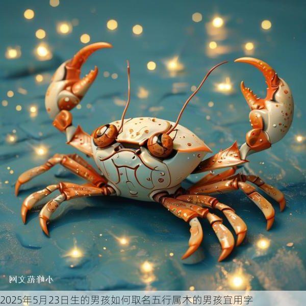2025年5月23日生的男孩如何取名五行属木的男孩宜用字