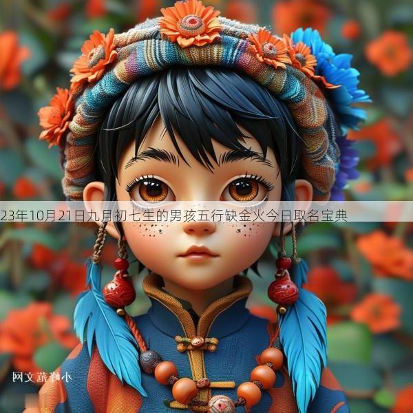 23年10月21日九月初七生的男孩五行缺金火今日取名宝典
